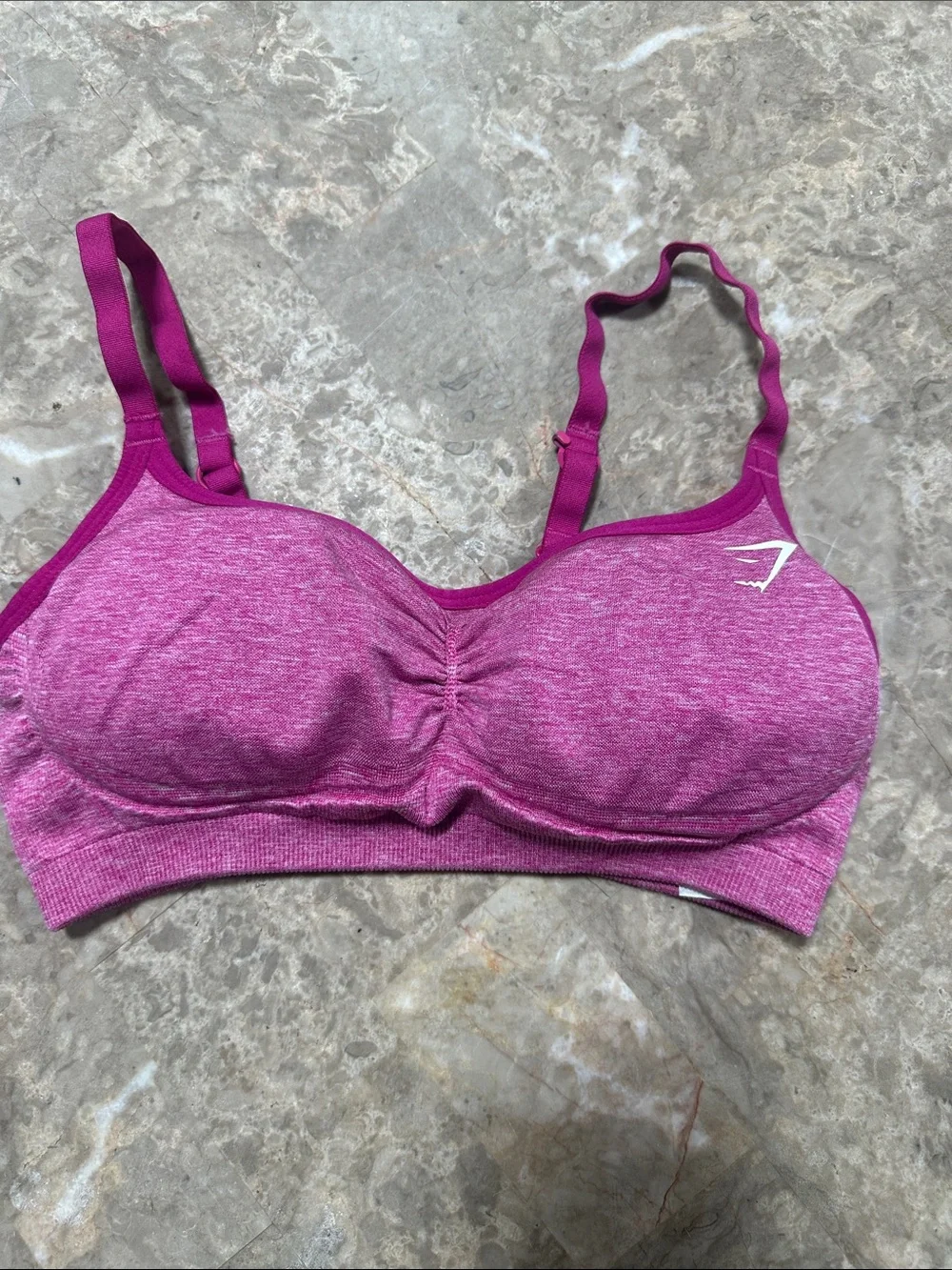 Gymshark Magenta/Pink Seamless Light Support Sports Bra